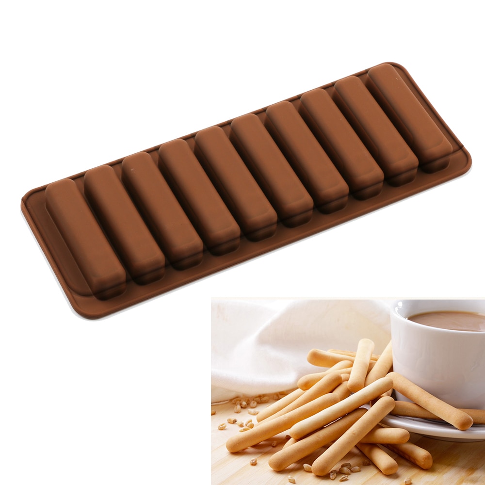 3d siliconen chocoladevormen in de vorm van een vinger, bakvorm voor koekjes, snoepgoed, gebak, niet plakkerig, herbruikbaar