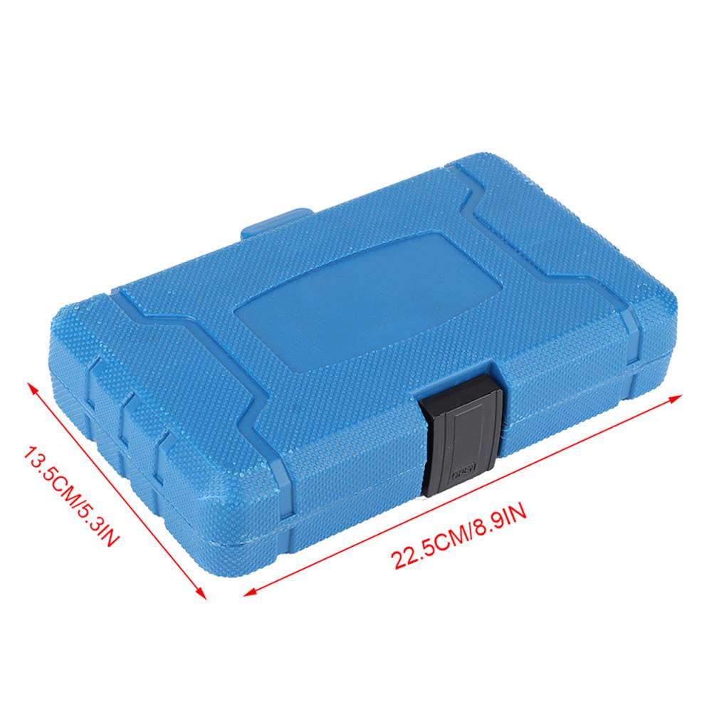 8Pcs 1/2in Drive Pneumatic Air Allen Hex Key Bit Socket Set H5-H19 Square Socket Extension Rod Adapter Quick Change Bit Holder