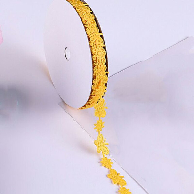 20 meter vlinder polyester lint haar decoratie knutsel verpakking riem doe-het-zelf handleiding hulpmateriaal lint 15mm: Geweermetaal