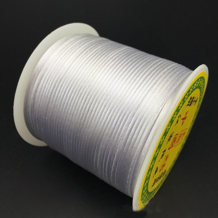 55m 1.5mm mjuk satin råttsvans siden makrame sladd nylon halsband smycken fynd vaxad sladd strängtråd för gör-det-själv armband: 6