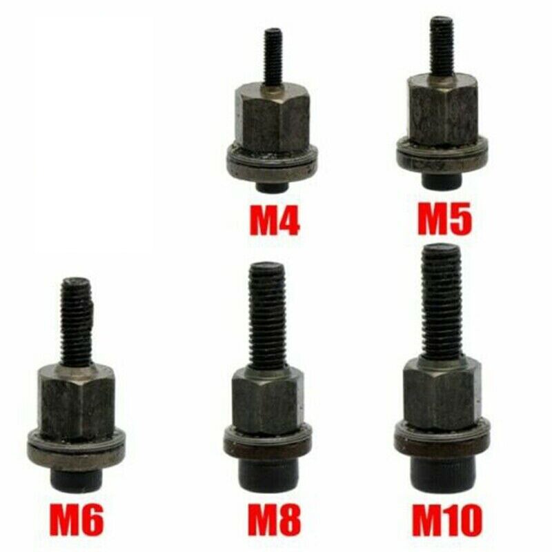 5pcs Riveter Tool Mandrel Rivet Nuts Simple Installation M3-M10 Head Nut Optional Model Rivet Gun Tip Spare Part: M4 M5 M6 M8 M10