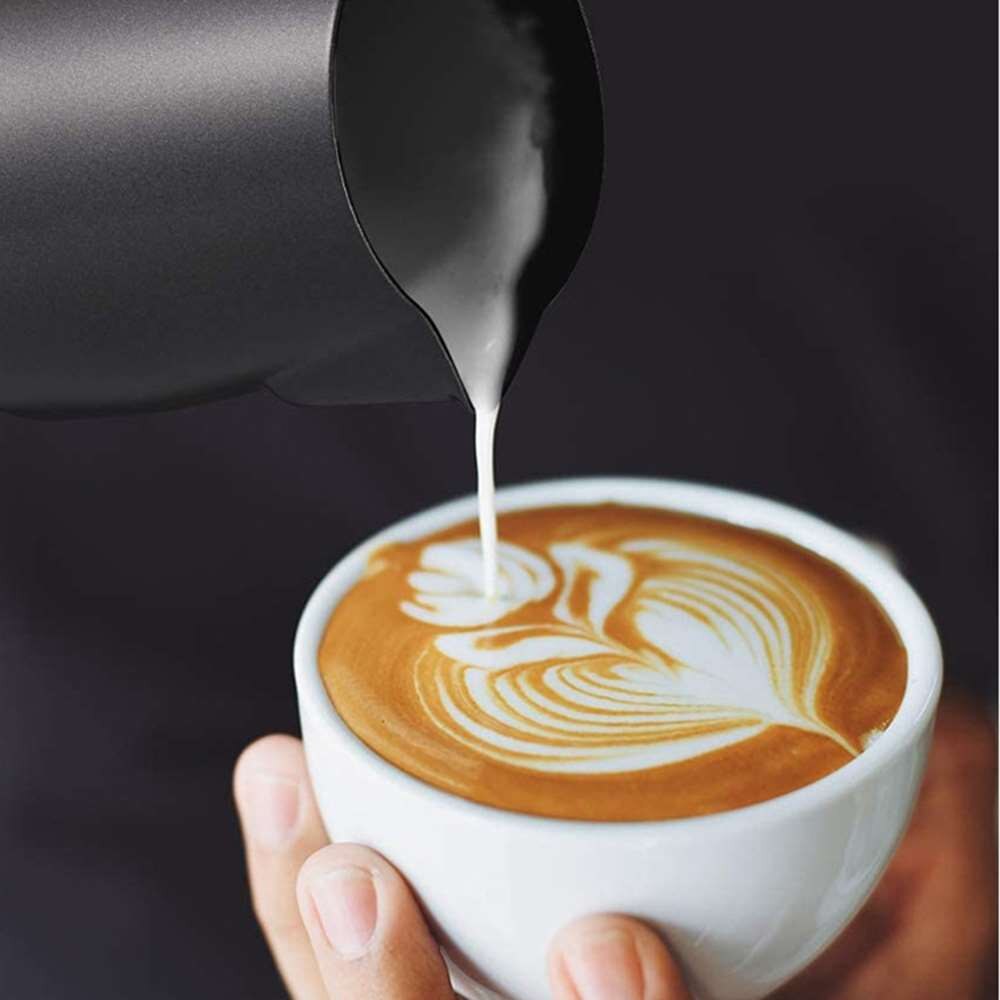 1Pc Rvs Melkkan Voor Espresso Art Tool Voor Barista Koffie Moka