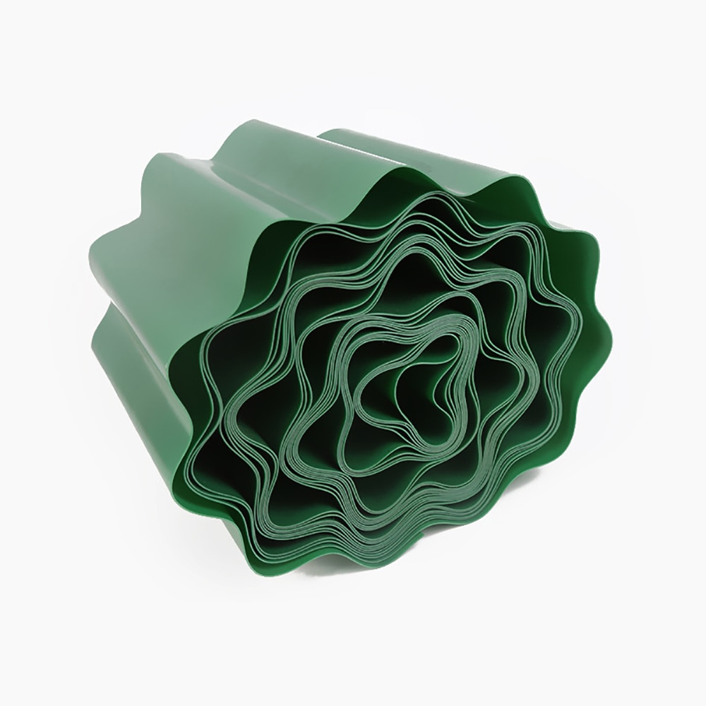 Flexible Plastic Garden Lawn Grass Edge Brown Edger Edging Border Wall Landscape Decorative Corrugated Plastic Fence