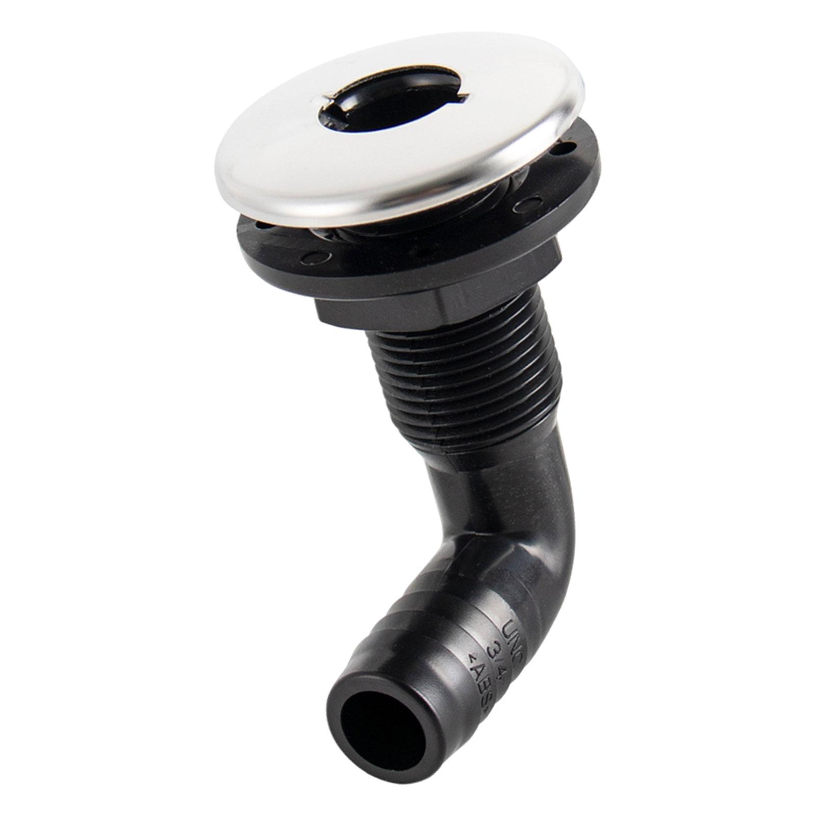 Boat Water Drain Scupper Stable Performance Hull Bilge Vent Fitting Plumbing Universal Hose Outlet Connector Boat Scupper Drain