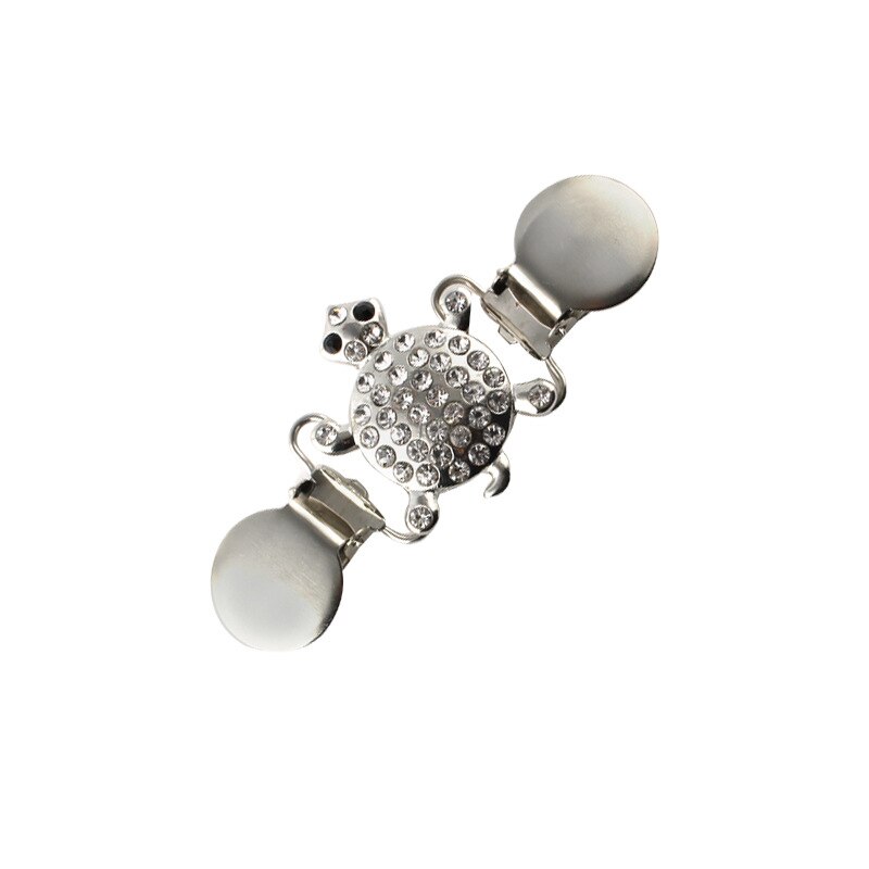 Mode Trui Vest Clip Eend Mond Clips Flexibele Pin Broche Sjaal Kraag Gespen Voor Kleding Decor: 10