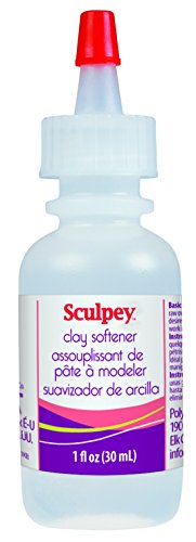 Sculpey Polymer Clay Medium SATIN/GLOSS/Bake Bond/Liquid Clay Softer for Improving DIY Doll Figure Project Finishes