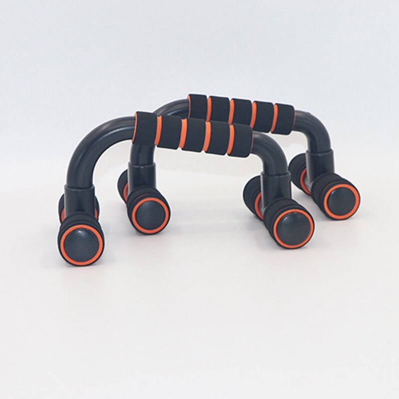 -Portable Non-Slip Handle Support, Fitness Equipment I-Shaped Push-Up Support Arm Abinal Muscle Training Device