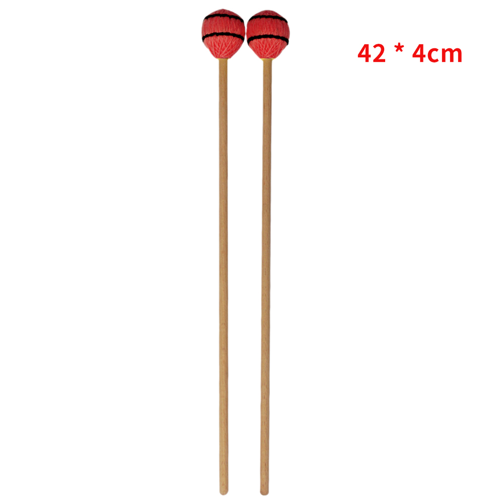 Wood Handle Easy Grip Instrument Accessories Performance Xylophone Piano Amateur Marimba Sticks Mallet Portable