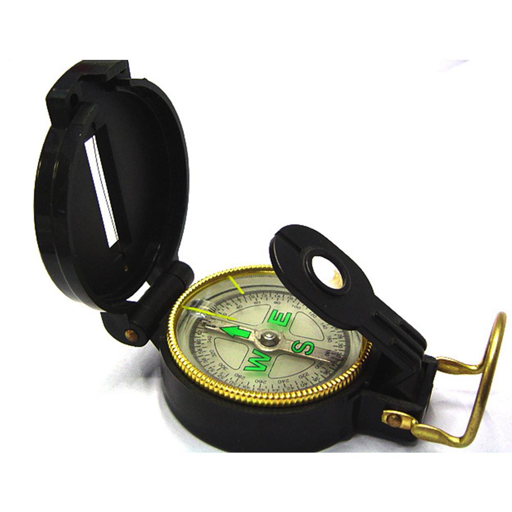 None Camping Mountaineering Adventure Navigation Multi-function Folding Pocket Compass