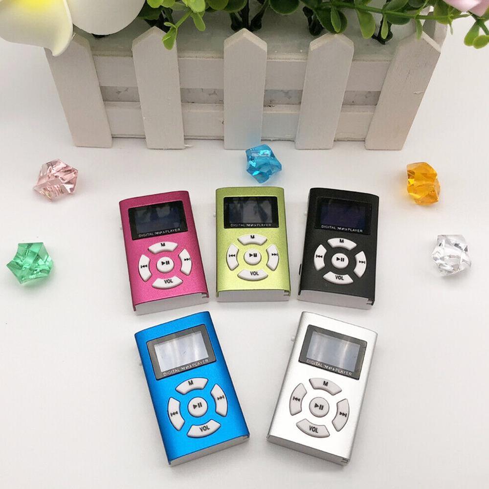 Mini reproductor de música MP3 USB Hifi, pantalla LCD, compatible con tarjeta Micro SD TF de 32GB, deportivo, a la , estilo, , 1 Uds.