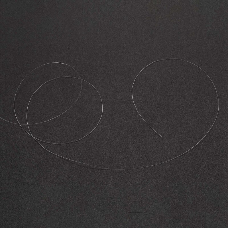 2X 0.3Mm / 0.2Mm Diameter Clear Nylon Vis Vislijn Spool Kralen String