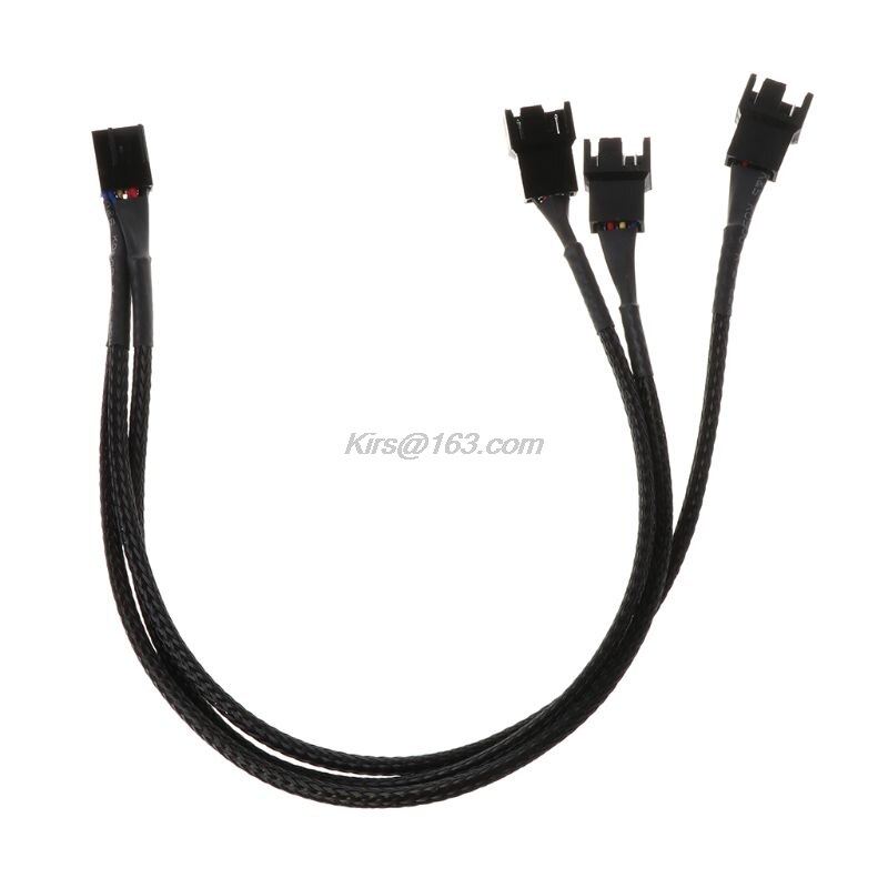 30 Cm 4Pin Om 3 Manieren Y Splitter Kabel Fan 4 Pi... – Vicedeal