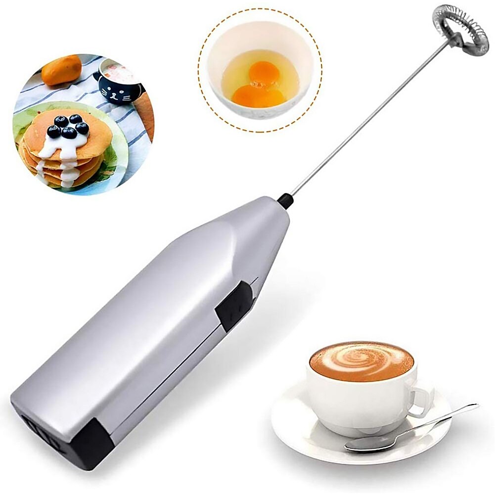 Melk Drinken Koffie Whisk Mixer Elektrische Eiklopper Frother Foamer Mini Handvat Stirrer Keuken Gadgets Koken Tool