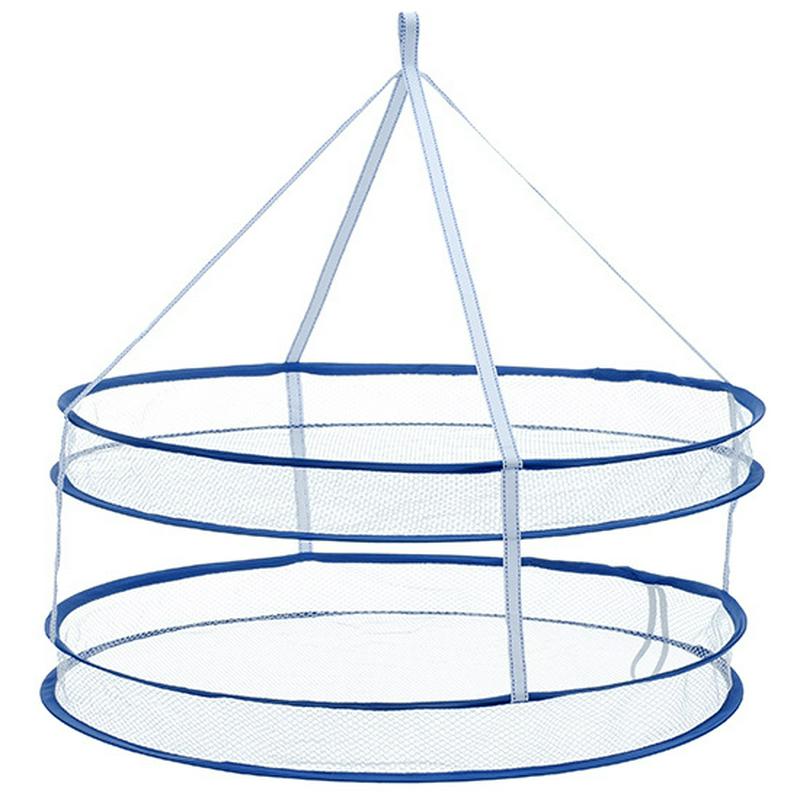 Dwuwarstwowe spinacze robić prania składane wiszące ubrania kosz na pranie suszarka netto bielizna przechowywania skarpet wieszak wieszak siatka