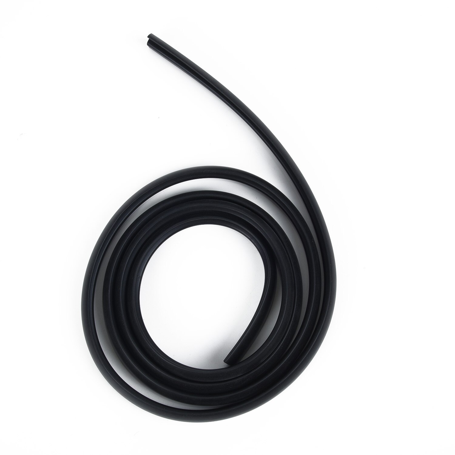 Universele Zwarte Auto Voorruit Panel Decoratieve Trim Afdichting Beschermende Rubber Strip 1.7 Meter Auto Vervangende Onderdelen