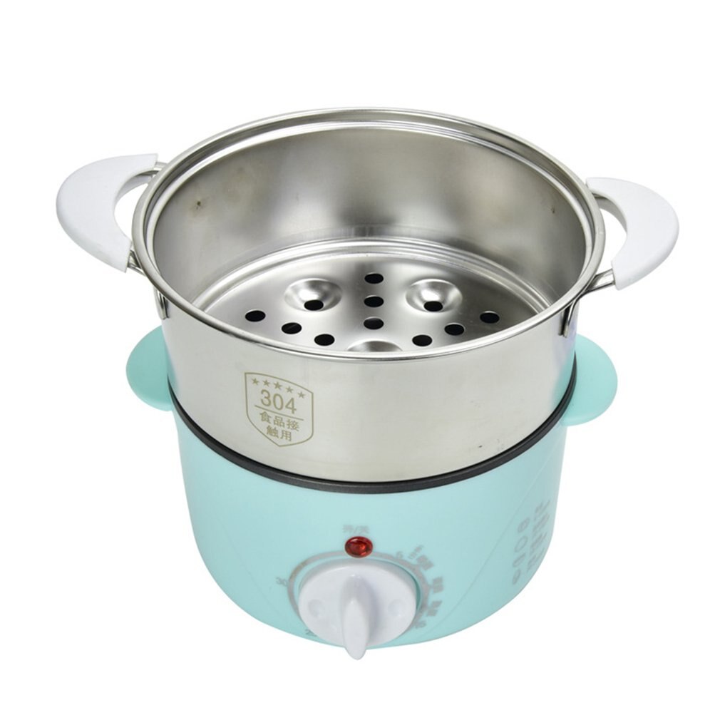 Stainless Steel Timer Double-Layer Egg Boiler Humanized Handle Antipyretic Steamed Pasta Fried Egg Egg Custard