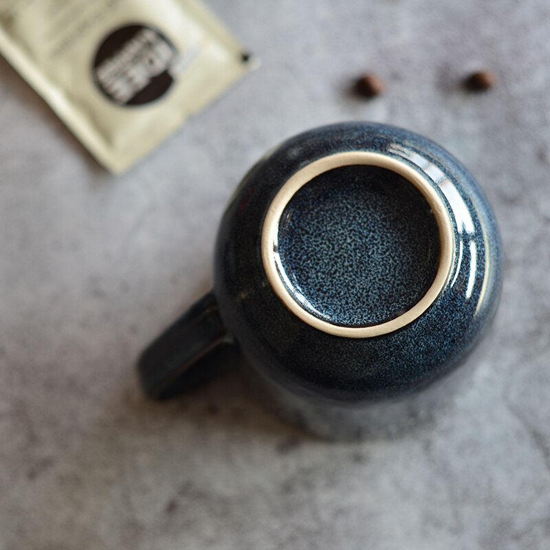 Japanilainen keraaminen kahvikuppi kahvimukit keraaminen muki matkakahvimuki vuosipäivä miehelle  g030