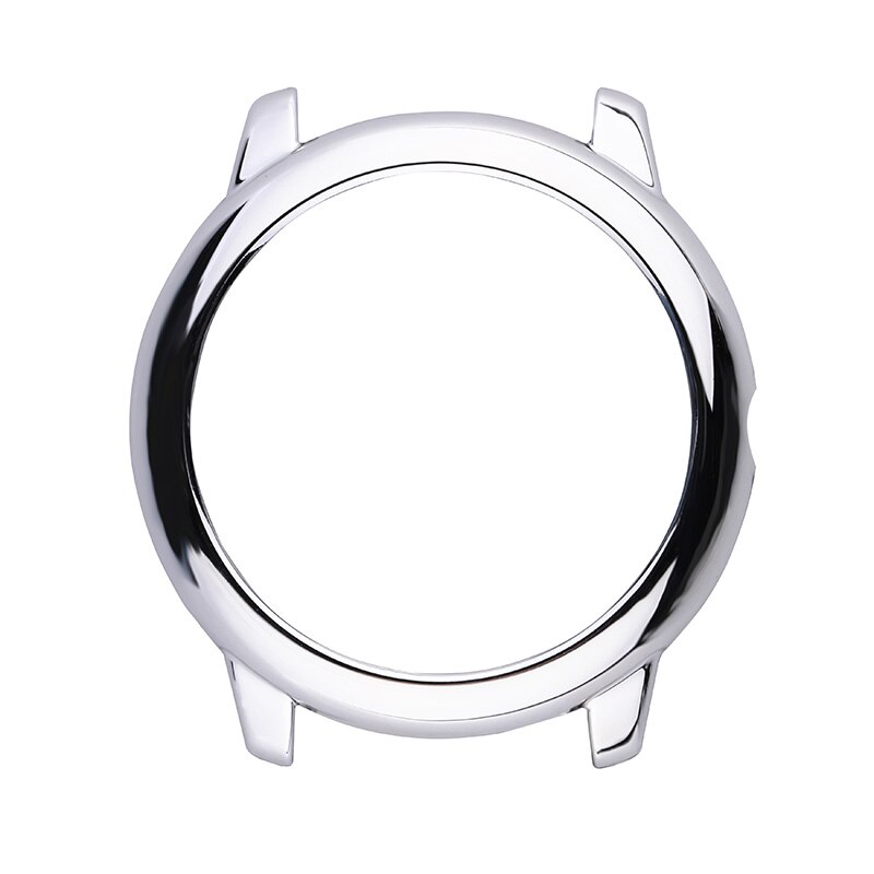 Voor Xiaomi Haylou Solar LS05 Vacuüm Plating Metalen Beschermende Shell Anti-kras En Vingerafdruk Smart Horloge Bescherming Case: 01