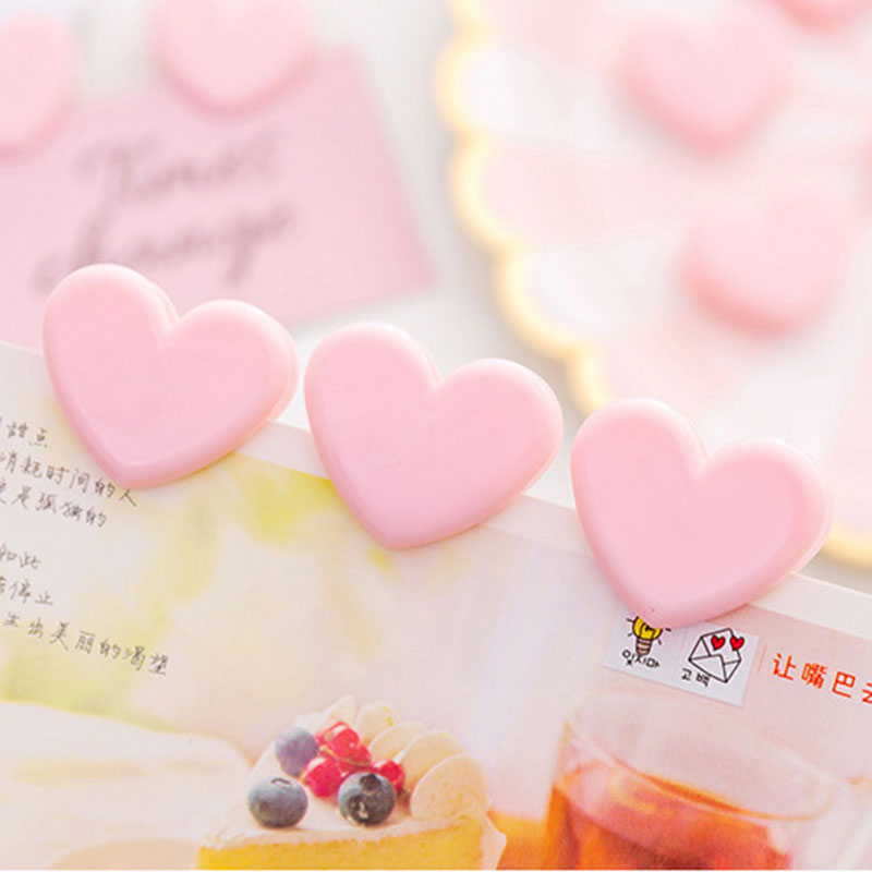 Pink Clip Heart-shaped Clips Postcard Photo Clamp Photography Decor DIY Shooting Background Props LED Lamp Softbox Accessories: SKY BLUE