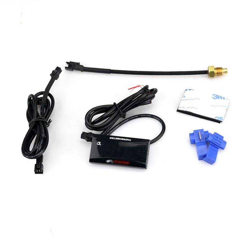 Termómetro Digital modificado Universal para motocicleta, medidor de temperatura de agua para Scooter de carreras, termómetros