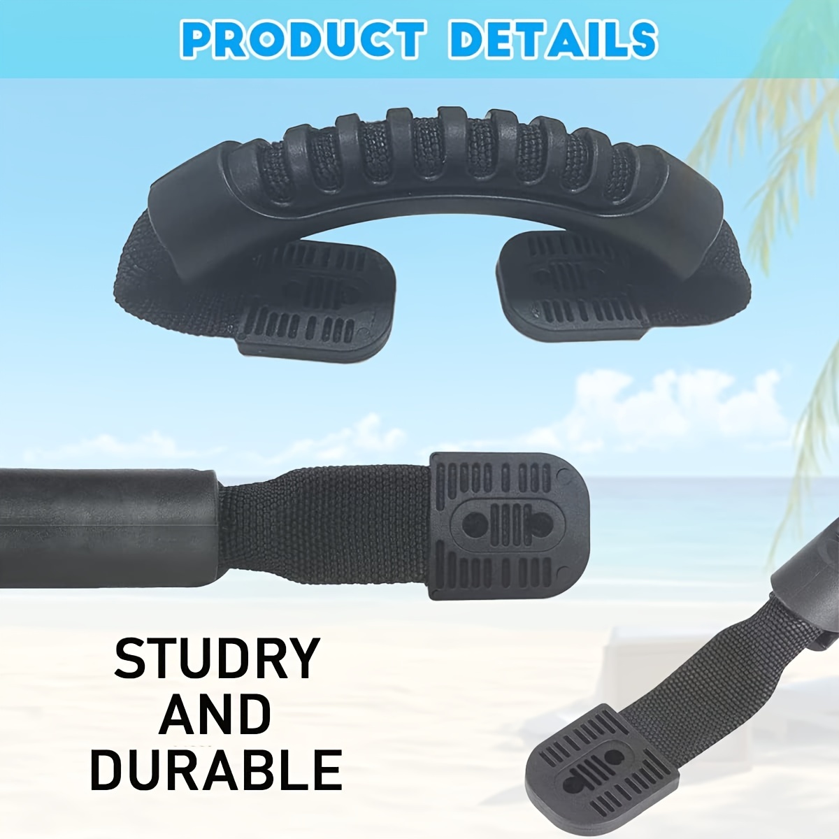 Set da 2 pezzi maniglia per trasporto kayak con accessori hardware per kayak adatti per maniglia per barca kayak
