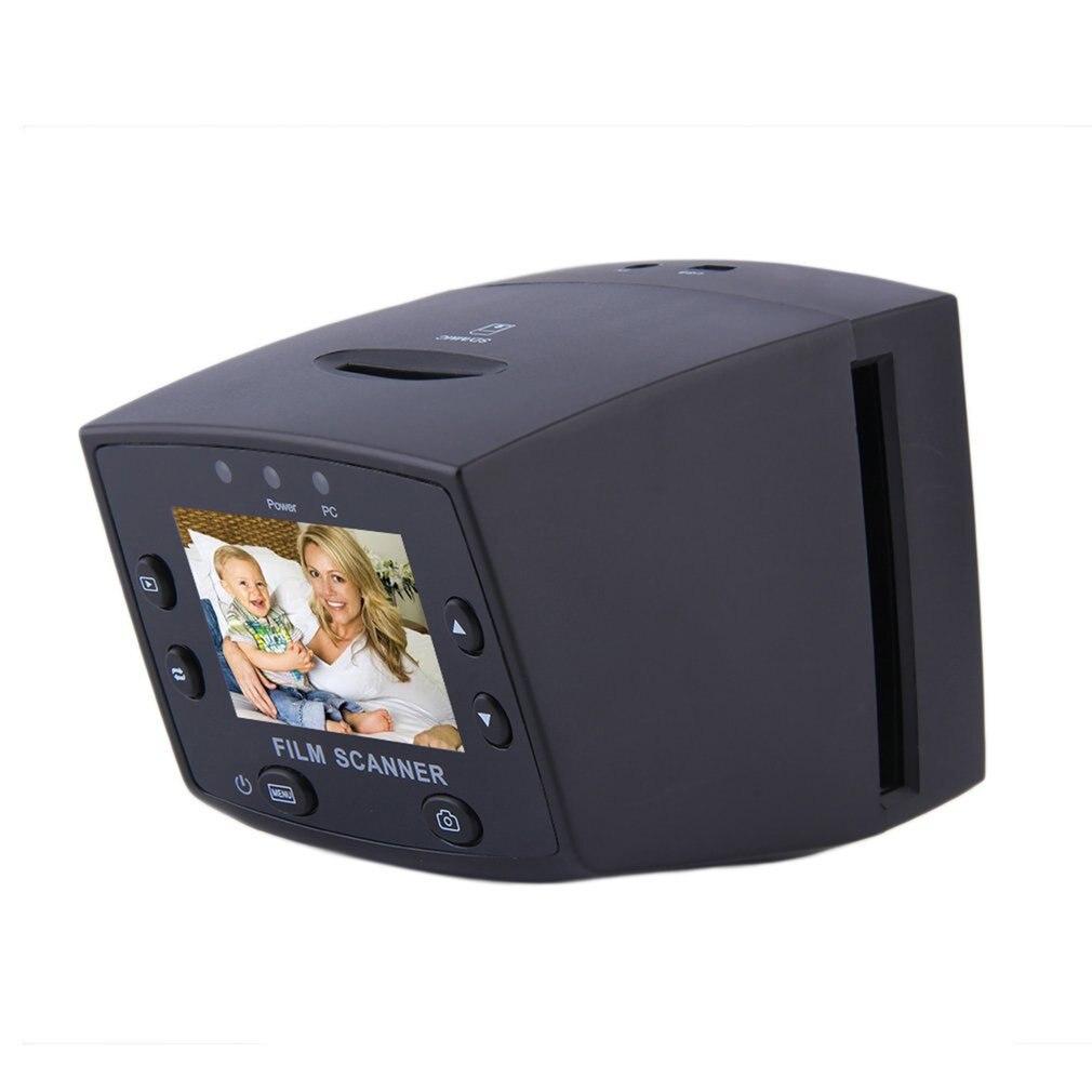 5 megapixel 35mm negativ film slide viewer scanner usb farve fotokopimaskine bygget -in 2.4- tommer farve lcd-skærm