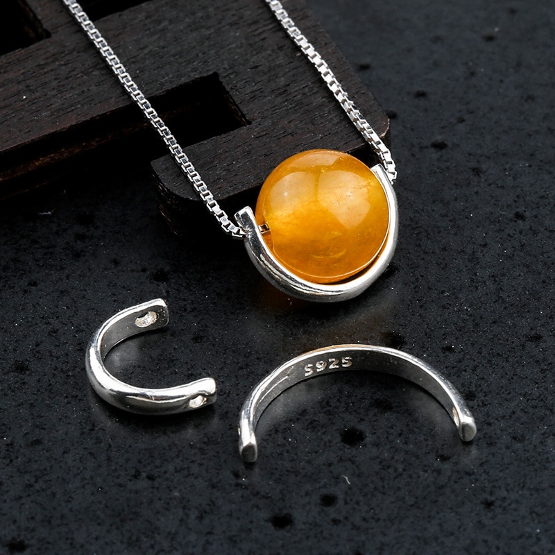 925 Sterling Silver Half Round Beads Spacer Fit 6mm 8mm 12mm Bracelet Necklace Encircle Charm Findings DIY Jewelry Making