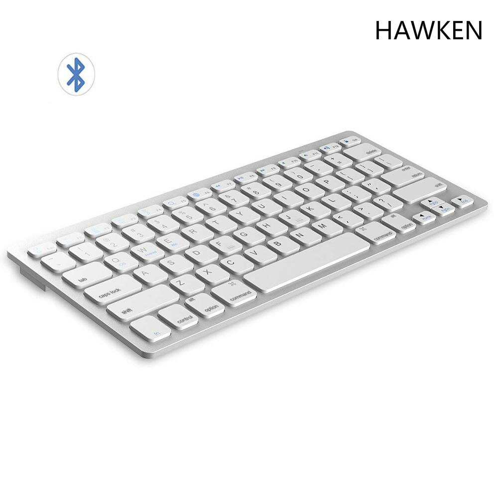 Hawken Draadloze Bluetooth Toetsenbord Ultra Slanke Draadloze Toetsenbord Compatibel Voor Ios Ipad Android Tabletten Windows