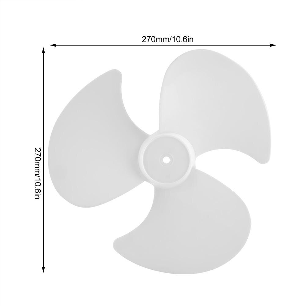 2Pcs Plastic Fan Blade Three Leaves Electric Fan Blades Accessories for 12 inches fan