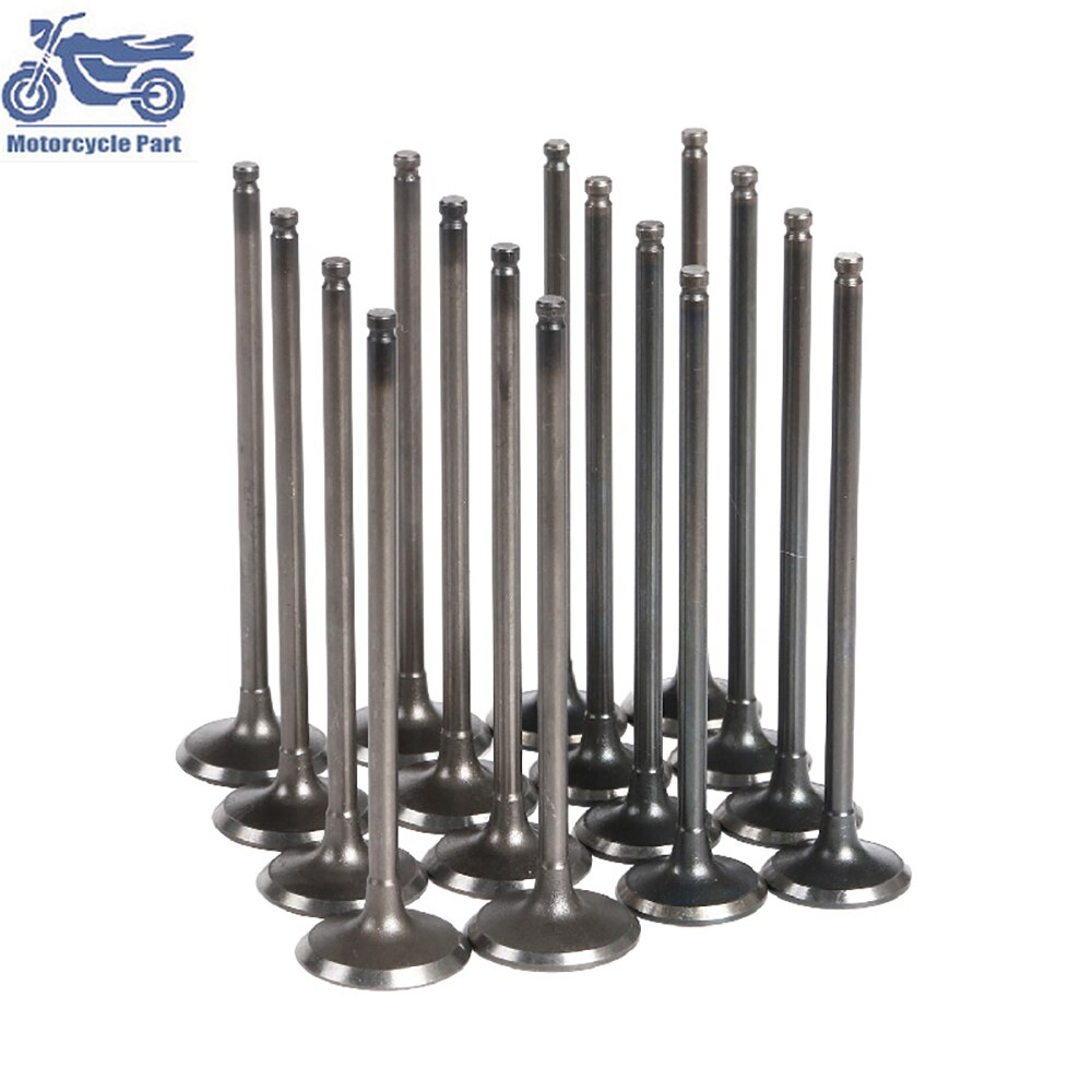 Motorcycle Parts Intake &amp; Exhaust Valves Stem Kit For Honda CBR400 NC23 NC29 CBR23 29 CBR CB 400 CB400 NC31 Inlet Outlet Valve