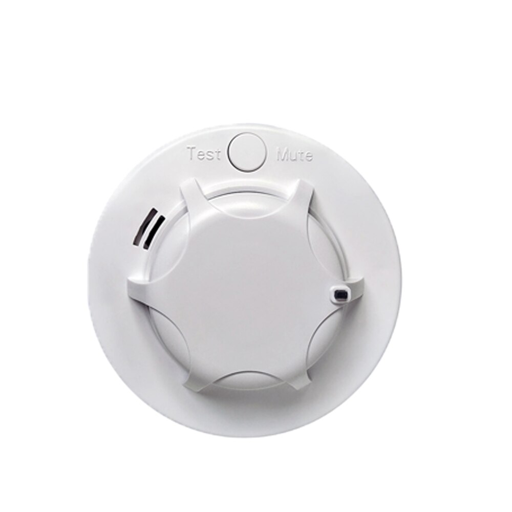 Wolf-Guard Wireless Fire Smoke Alarm Detector 85dB 433MHz Indoor High Sensitivity Stable Sensor for Home Security System: Default Title
