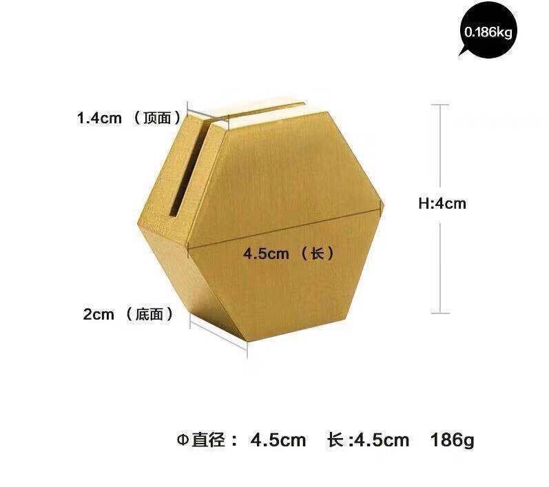 Durcheinander Visitenkarte Halfter Schreibtisch Einfache Foto Hinweis Clip für Nachricht Bilderrahmen Heimat Dekorative: Hexagon wie Bild