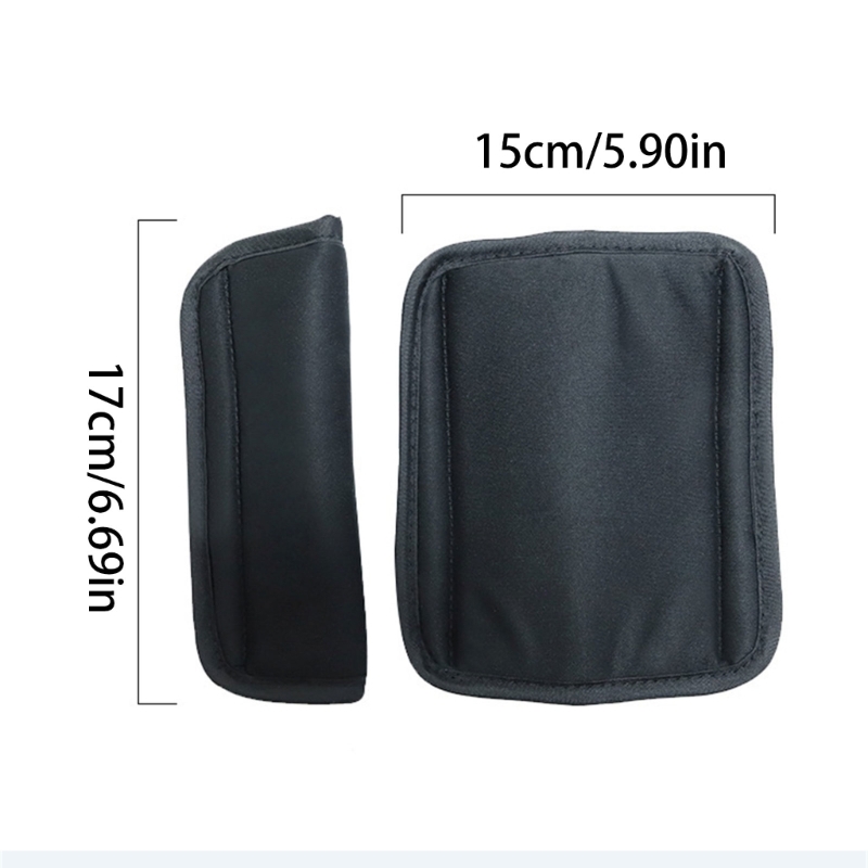 Shoulder pad set for strollers, safe and comfortable shoulder pads for strollers, soft and long shoulder pads for strollers