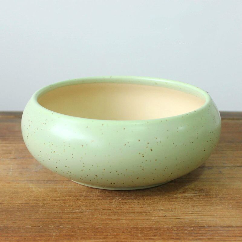 Ceramic Succulent Flower Pot Ceramic Desktop Pot Garden Pots Indoor Garden Plant Root Growing Pot Home Decoration: Burgundy