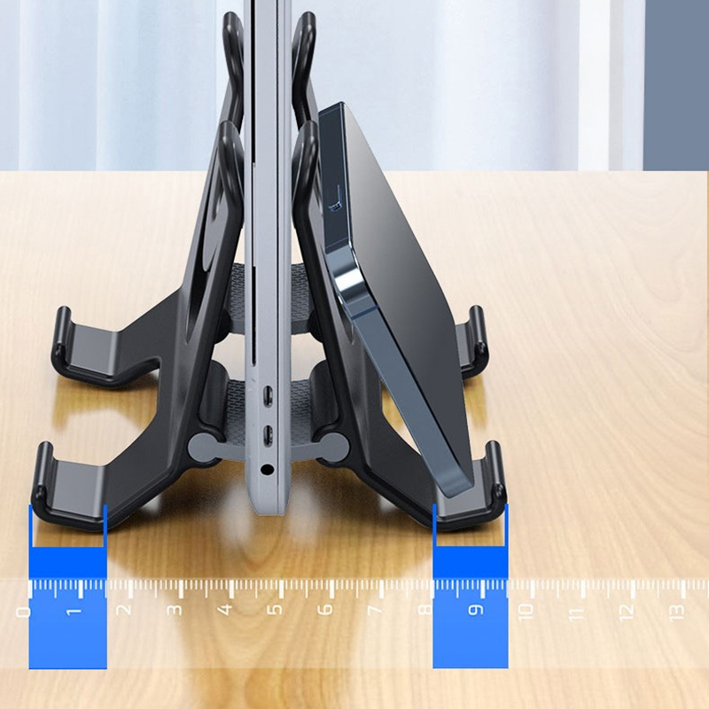 1pcs Vertical Stand For Mini Laptop Desktop Stand Anti-Slip Adjustable Computer Holder