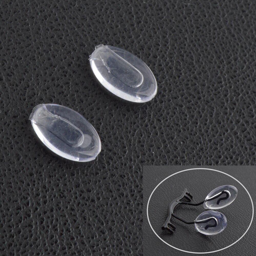 50 par (100 st) anti -slip pvc näskuddar för glasögon solglasögon glasögon