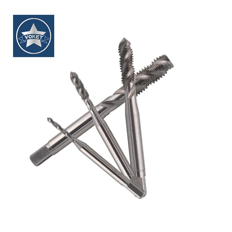 HSSE Right Hand Fine Thread Sprial Fluted tap UNF 8-36 10-32 12-28 UNS 8-40 10-36 12-32 10-48 3/16-32 American Screw Thread taps