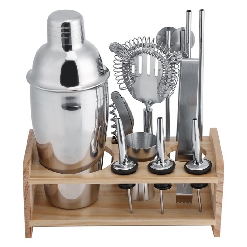 Szs bartender sæt 12 stk 550ml cocktail shaker sæt hånd shaker drink fancy kande vin mixer party bar sæt