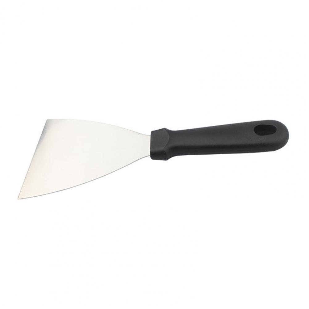 Stainless Steel Grill Fork Tong Scraper Grill Shovel BBQ Tools Wear-resistant Rustless Durable for Barbecue BBQ Grill: 5