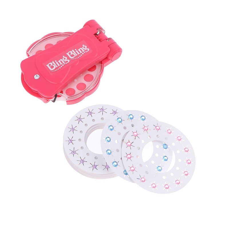 Mode 180 Gems Blingers Deluxe Set Pretend Play Speelgoed Diy Meisjes Haar Styling Tool Diamant Sticker Speelgoed