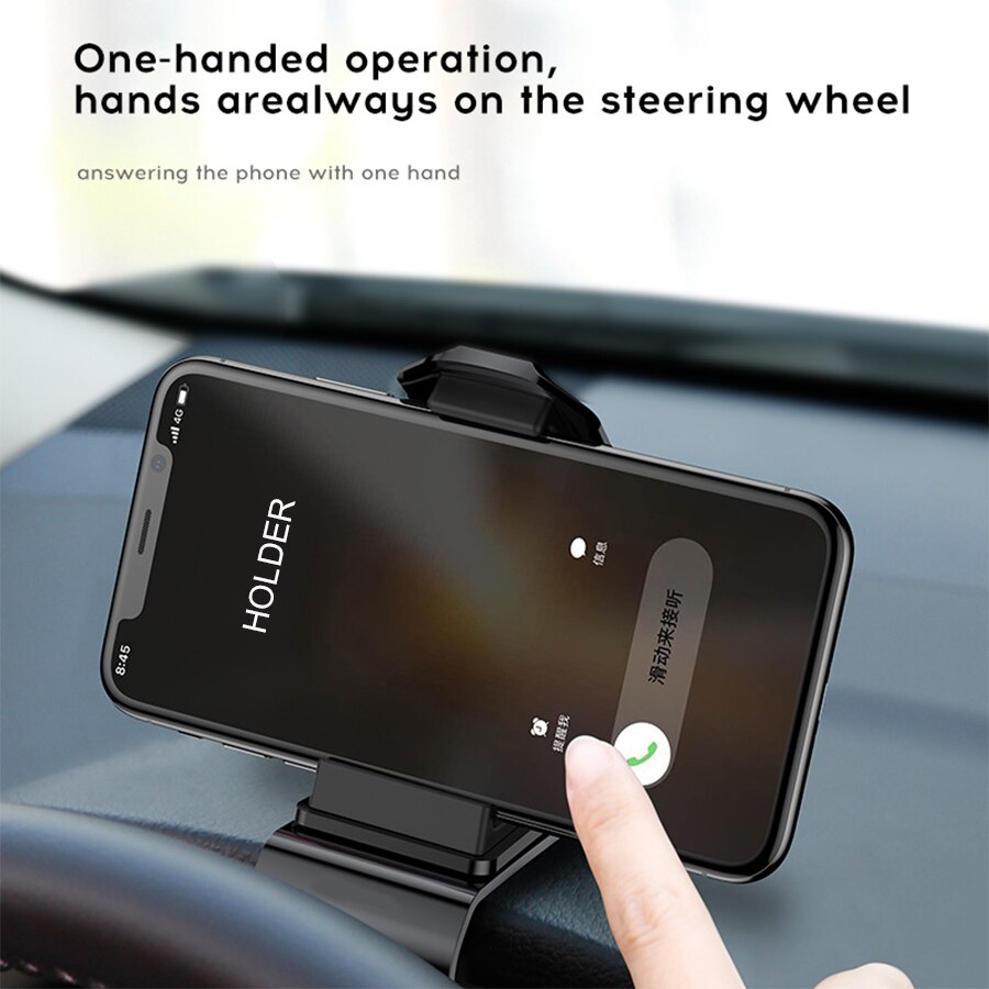 Soporte de teléfono móvil para salpicadero de coche, montaje para iPhone, Samsung, HTC, Smartphone, tableta, navegación GPS