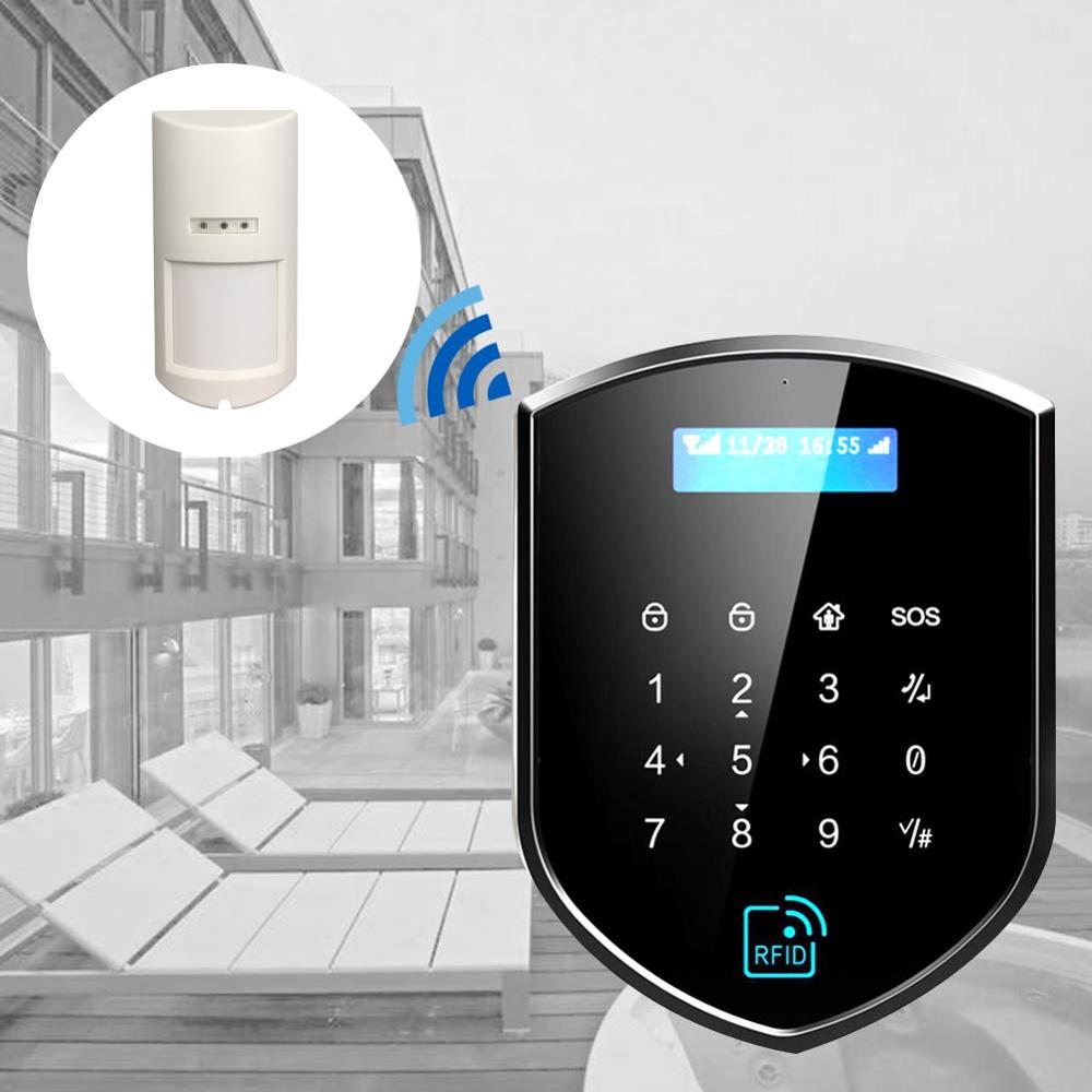 Wolf-Guard Wireless Outdoor PIR Motion Sensor IP65 Waterproof Pet Friendly Detector for GSM Home Security Alarm System 433MHz