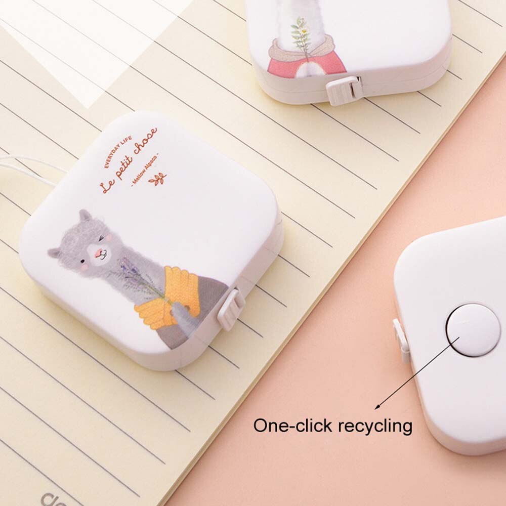 150CM/60 inch Tape Measure Portable Retractable Ruler Fabric Covered Craft Tailor Ruler Measuring Tape Sewing Tools Accessories