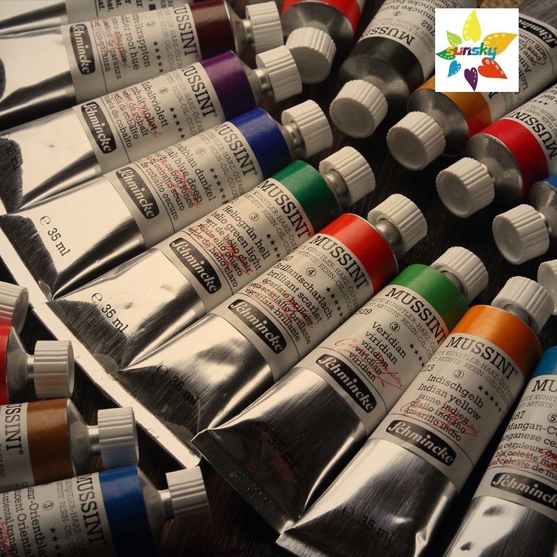 Colori Ad Olio Professionali Maestro Pan - Tubo 45 Ml - 280 Cool Grigio - Alta Qualità Per Artisti