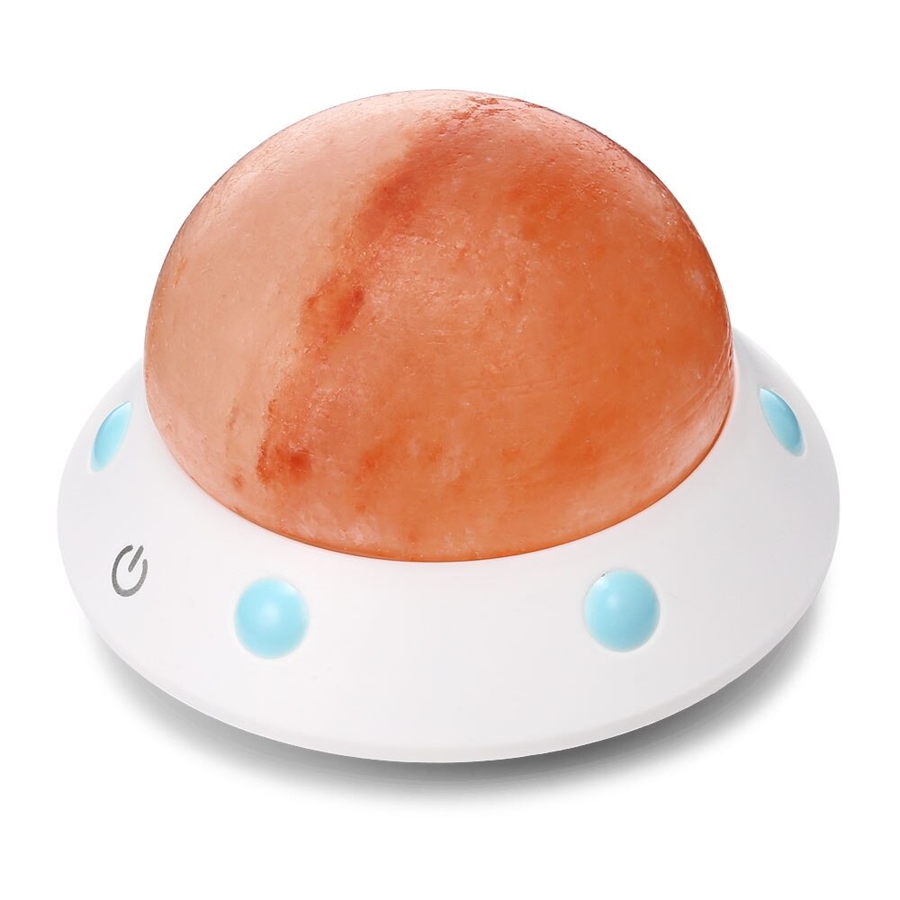 Crystal Salt Night Lamp Touch Control for Indoor Use