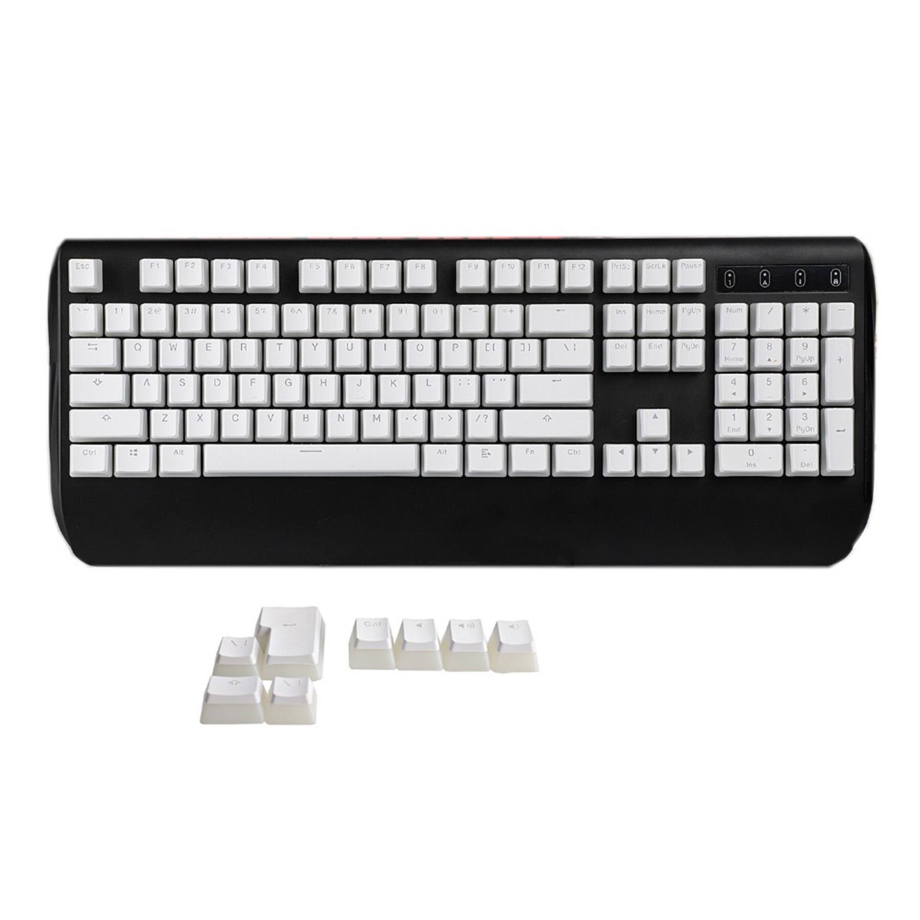 OEM Profile 112 Key ANSI ISO Pudding PBT Double Shot Shine Through GK61 Keycaps For Mechanical Keyboard GK61X GK64X 60% Keychron