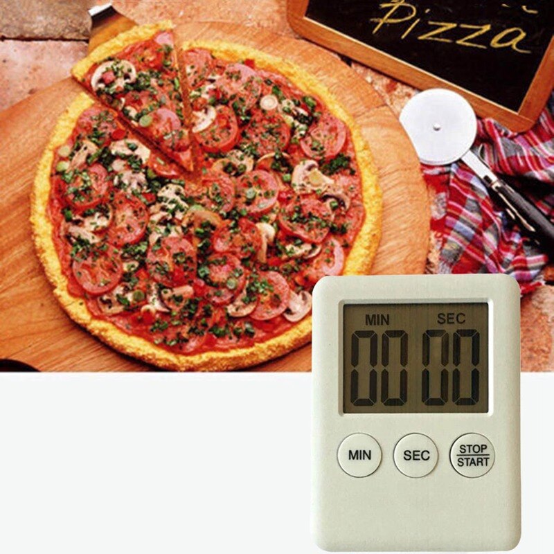 Led Digital Kitchen Electronic Timer Countdown Medication Reminder Kitchen Timer Portable Slim Countdown Timer