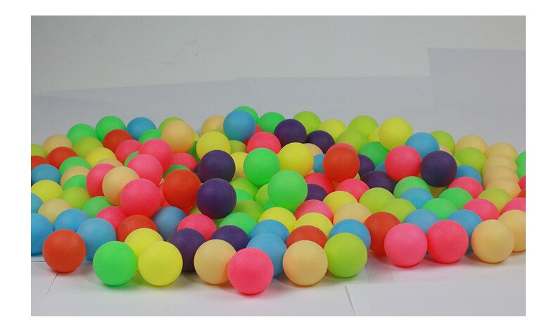 Entertainment Ping Pong Bal Kleurrijke Pingpongbal/ping pong bal Multi-color Bal 100 stks/pak