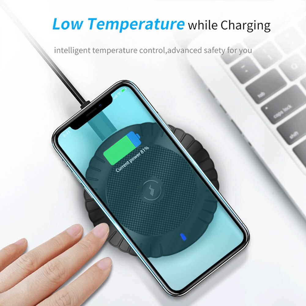 10w snelle qi draadloze opladers voor samsung galaxy note  s10 s9/s9+ s8 , 9 usb snellaadpads voor iphone 11 pro xs max xr  x 8 plus