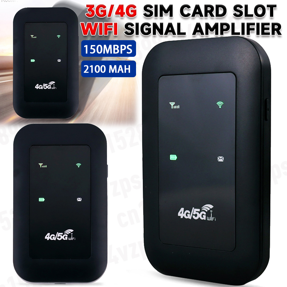 Przenośny wzmacniacz sygnału routera 4G LTE Wzmacniacz sygnału Rozszerzacz sieciowy Adapter 150Mbps Przedłużacz gniazda karty SIM Klucz modemu